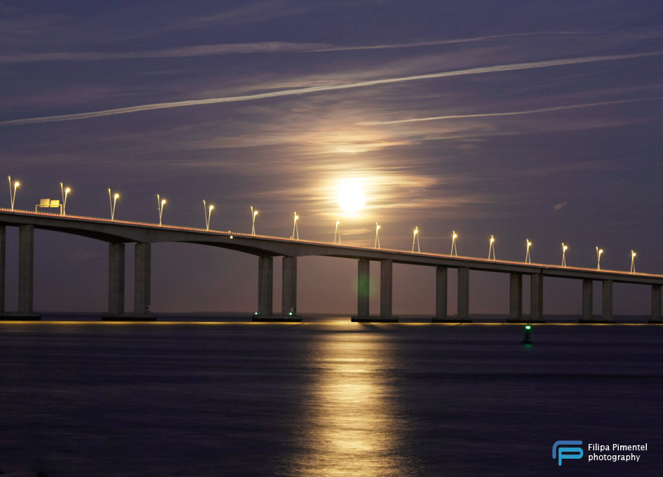 Vasco da Gama bridge by night - Filipa Pimentel