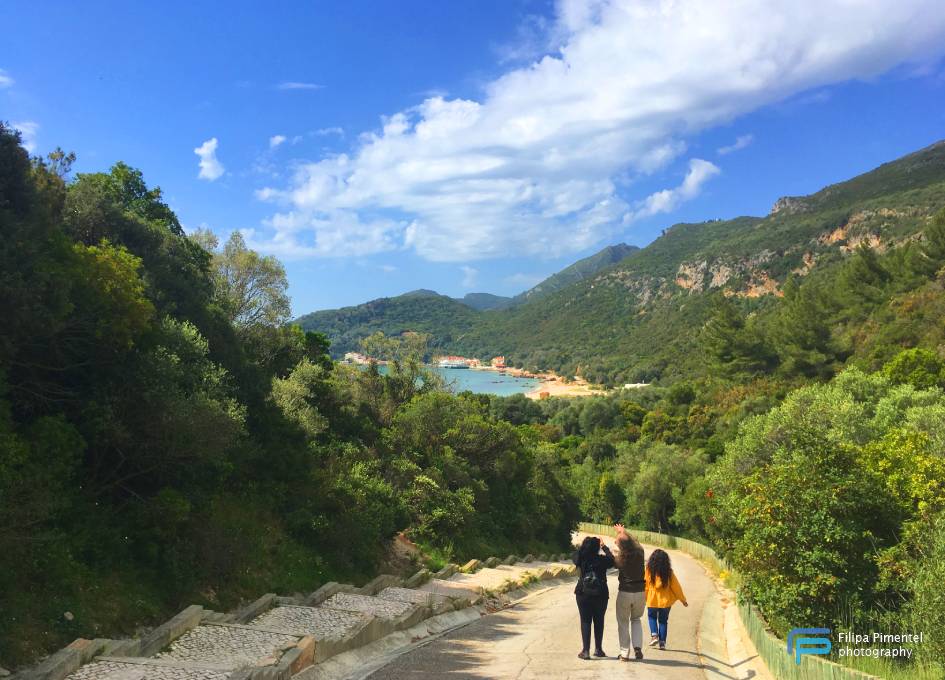 Way to access Creiro beach - Arrábida